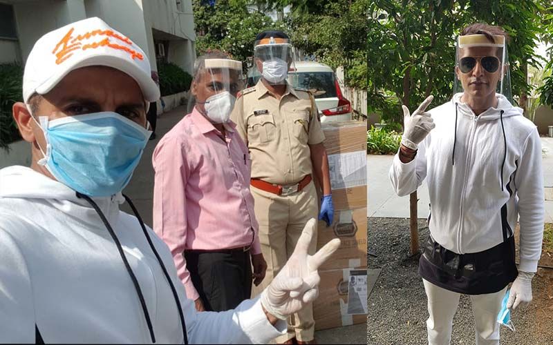 Qubool Hai Actor Karanvir Bohra Provides 1000 Face Masks To Mumbai Police During Coronavirus LockDown