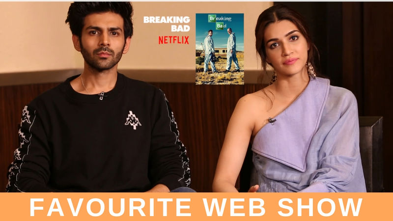 JUST BINGE: Luka Chuppi Actors Kartik Aaryan And Kriti Sanon Spill The Beans On Their Favourite Web Shows