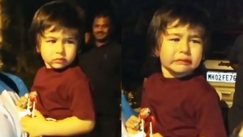 Taimur Ali Khan Exits X-Mas Party In Tears, Babysitter Consoles Chote Nawab As He Says, 'She's Not Coming' – VIDEO