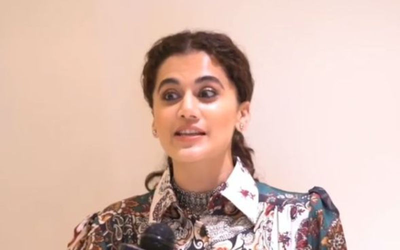 Taapsee Pannu Is Badass Goals, Gives Befitting Reply To A Man Asking Her To Talk In Hindi