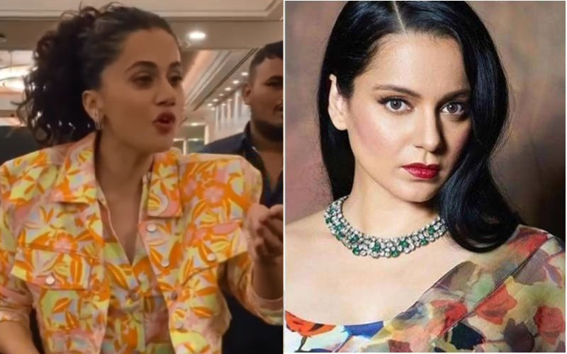 Taapsee Pannu Gets Into HEATED Argument With Paps; Netizens Compare Her To Kangana Ranaut! Troll Says: ‘I Really Get Kangana Vibes From Her’