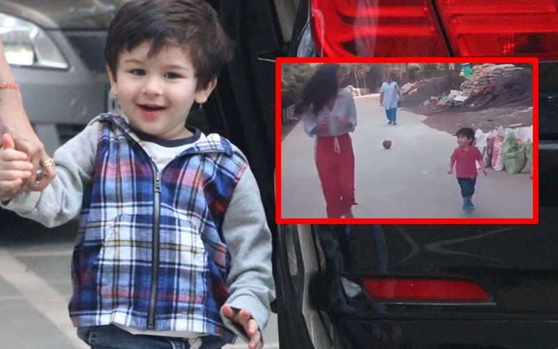 Taimur Ali Khan Races With Kiara Advani And Guess Who Lost? - Watch Video