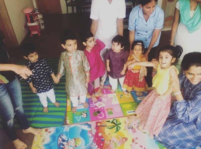 Taimur Inaaya And Laksshya Enjoyed A Dandiya Bash Together