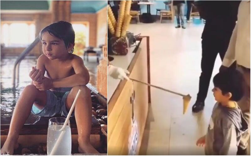 Taimur Ali Khan Struggles To Grab Turkish Ice-Cream, Gets Tricked Tricked By Vendor In Viral Video-WATCH