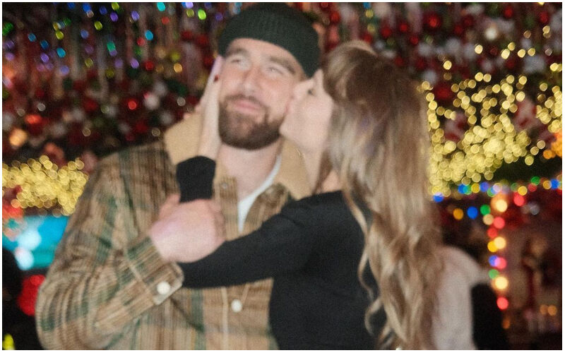 Taylor Swift KISSES Travis Kelce During Post-Game PDA At The Christmas Party; PIC Goes VIRAL-WATCH