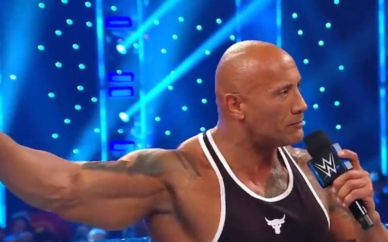Dwayne Johnson AKA The Rock Returns To WWE Ring, Pulls His Famous People's Elbow On ‘Monkey A**’ Baron Corbin