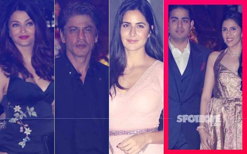 Aishwarya Rai, Shah Rukh Khan, Katrina Kaif & More At Akash Ambani’s Post Engagement Bash
