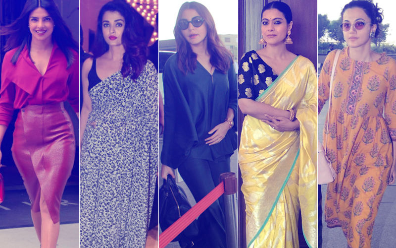 STUNNER OR BUMMER: Priyanka Chopra, Aishwarya Rai Bachchan, Anushka Sharma, Kajol Or Taapsee Pannu?