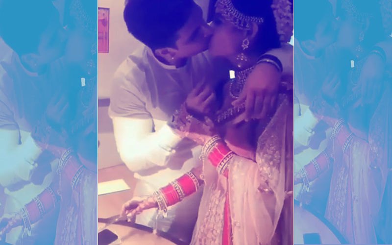 Prince Narula And Yuvika Chaudhary S First Kiss After Marriage Watch Video