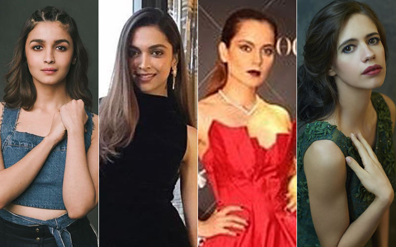 Alia Bhatt, Deepika Padukone, Kangana Ranaut, Kalki Koechlin - Actresses Who Are Vocal About Mental Health