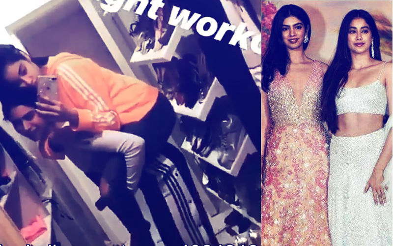 Khushi And Janhvi Kapoor's Midnight Workout Video Is Breaking The Internet
