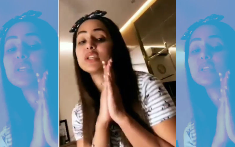 Why Is Hina Khan Aka Komolika Apologising To Fans With Folded Hands?