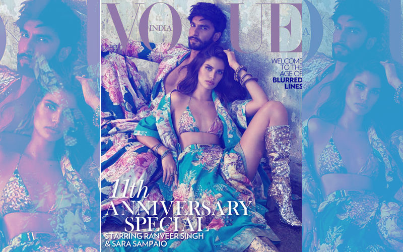 Ranveer Singh Turns Coverboy With Victoria’s Secret Supermodel Sara Sampaio And The Result Is Red Delicious