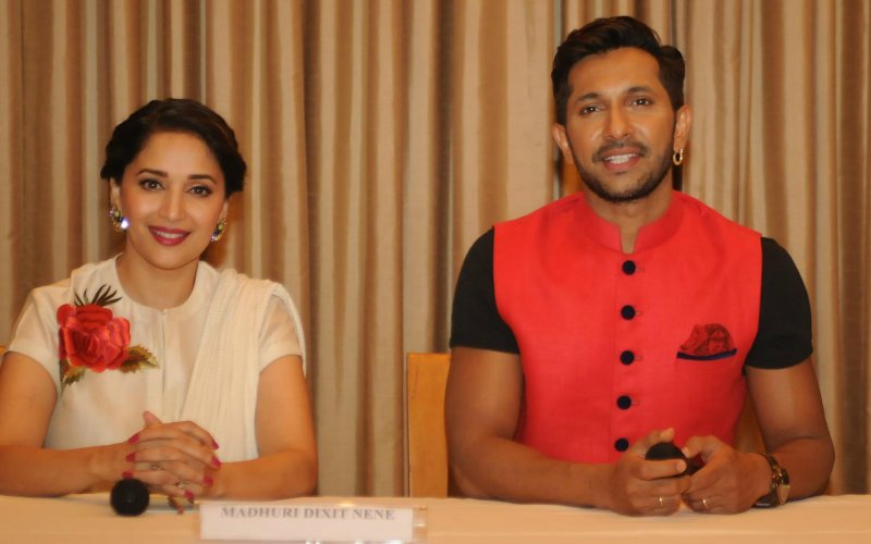 MADHURI DIXIT AND TERENCE LEWIS AT DANCE FESTIVAL "JUGNEE"