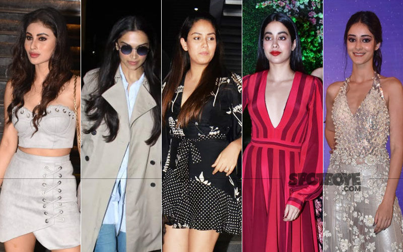STUNNER OR BUMMER: Mouni Roy, Deepika Padukone, Mira Rajput, Janhvi Kapoor Or Ananya Panday?
