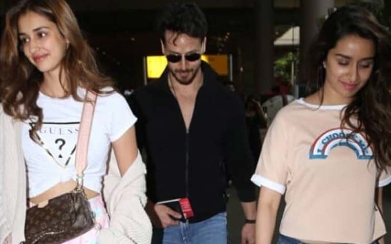 Disha Patani Makes A 'Love Triangle' Comment As She Exits Airport With Tiger Shroff - Shraddha Kapoor, Sense Sarcasm? Watch