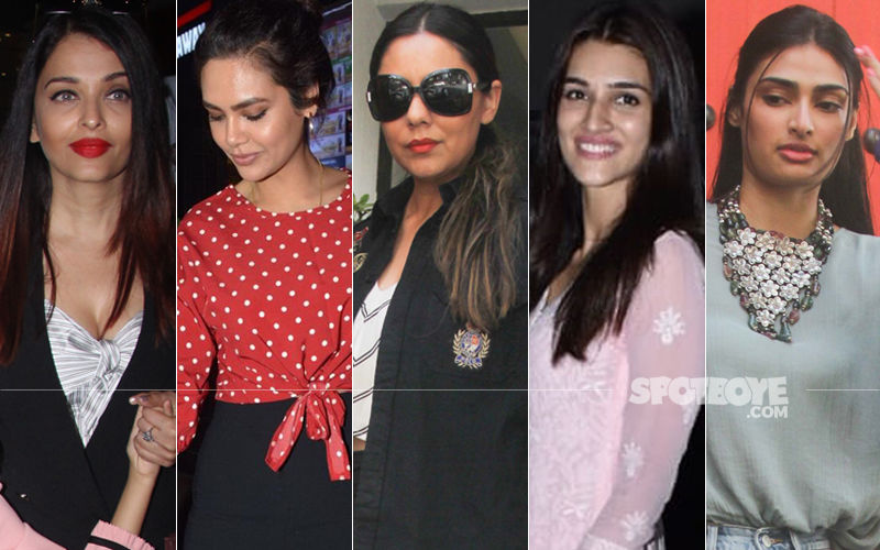 STUNNER OR BUMMER: Aishwarya Rai Bachchan, Esha Gupta, Gauri Khan, Kriti Sanon Or Athiya Shetty?