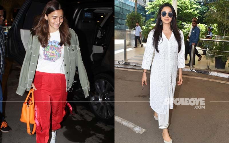 Alia Bhatt And Kiara Advani Make A Splash At The Airport