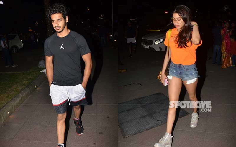 Janhvi Kapoor And Ishaan Khatter Out On Dinner, Latter Shows His Chivalrous Side As He Holds The Car Door For The Lady