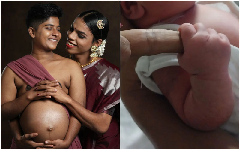 India’s First Openly Trans Parents From Kerala Welcome Their Baby; Couple Chooses To Keep Baby’s Gender A Secret-SEE CUTE PICS!