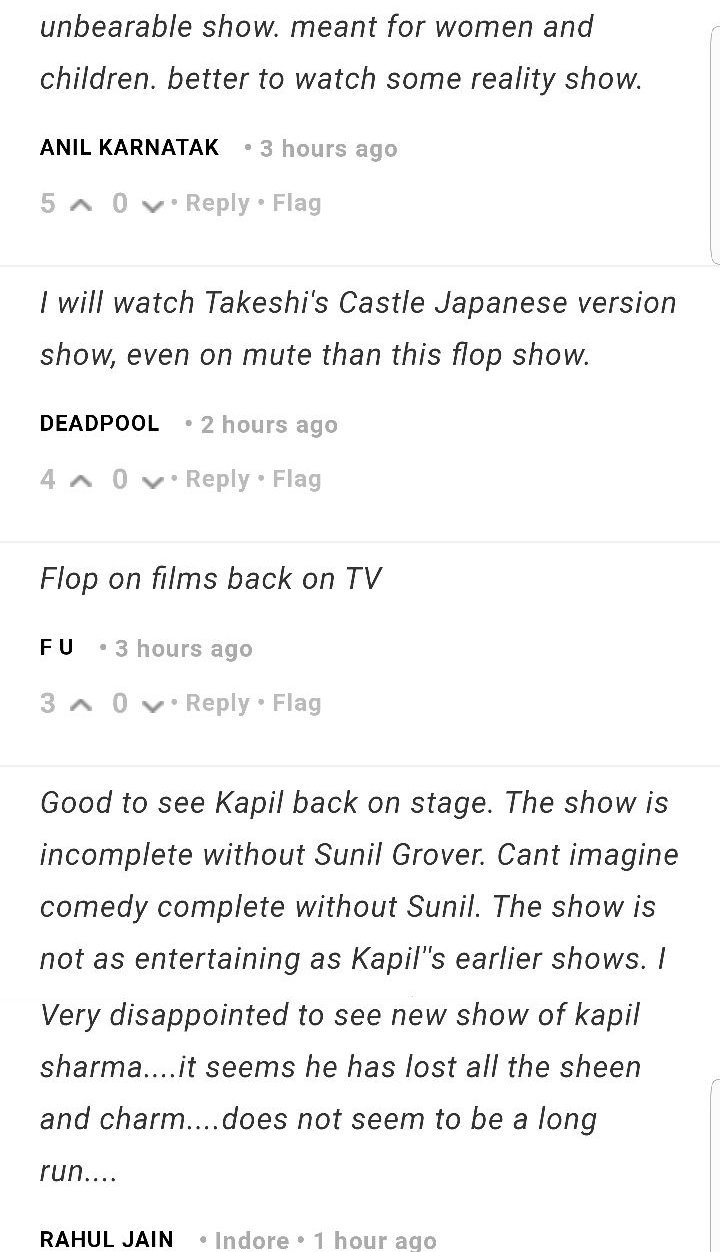 Trollers commenting on kapil sharma new show Trollers commenting on kapil sharma new show