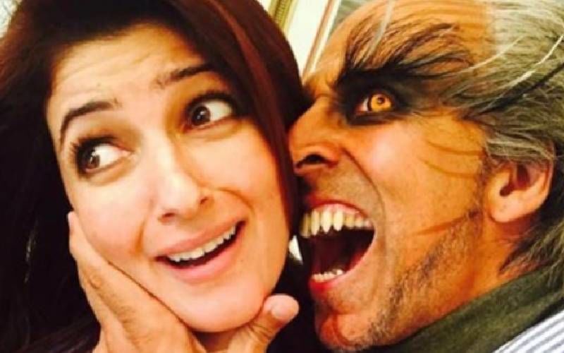 Twinkle Khanna Accuses Hubby Akshay Kumar Of Stealing Her 'Freshly Washed, Pretty, Floral Mask'; Story Of Every Household, Isn't It?