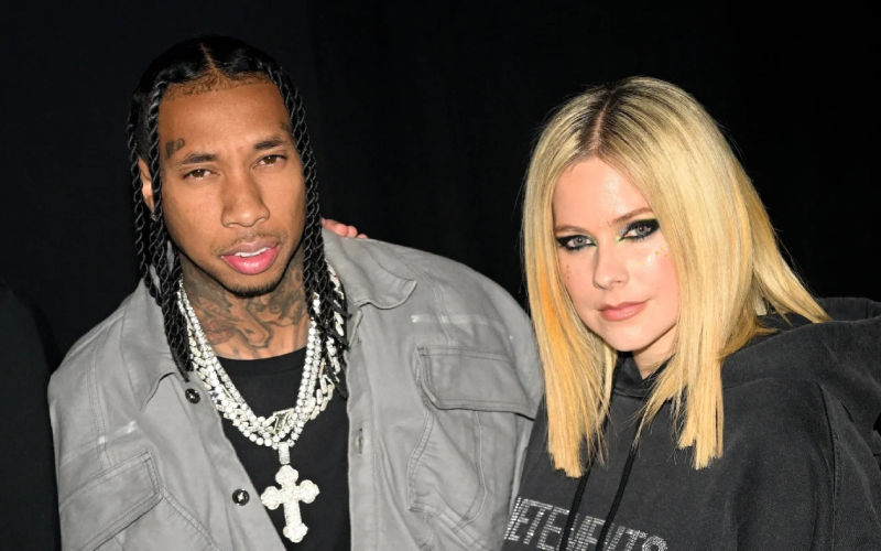 Kylie Jenner’s Ex Tyga Gifts A Whooping $80,000 Necklace To His New Girlfriend Avril Lavigne After They Made Their Relationship Official
