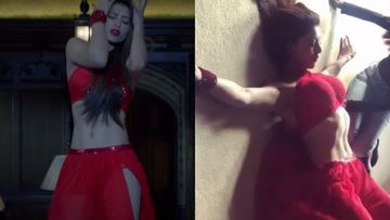 Urvashi Rautela Flaunts Her Unbeatable Flexibility In Sultry BTS Of Bimar Dil From Pagalpanti – VIDEO