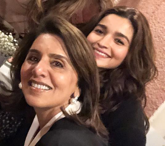 Alia Bhatt And Neetu Kapoor