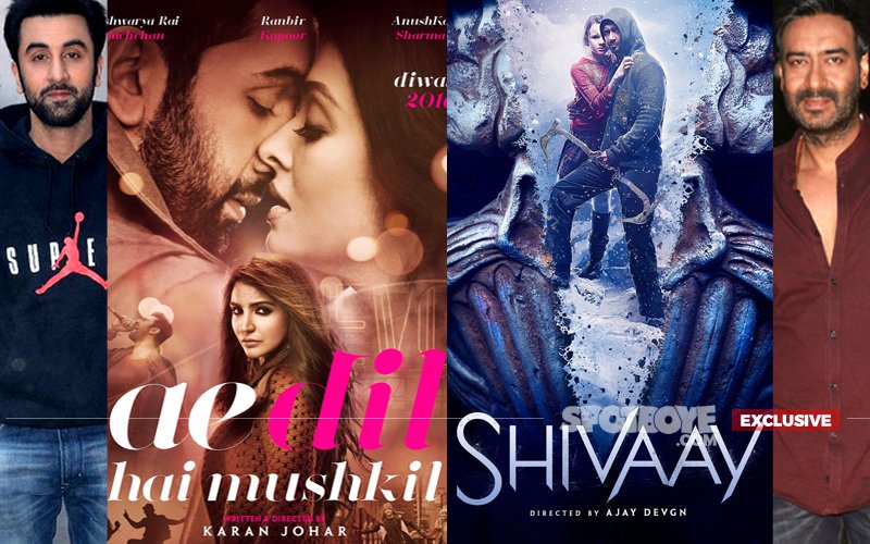 Ae Dil Hai Mushkil Has Taken A Big Lead Over Shivaay At The Ticket Windows