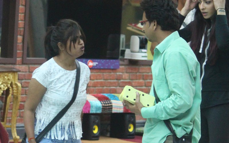 Bigg Boss 10, Day 11: SPLIT - Indiawales  Lokesh Kumari And Navin Prakash Fight Tooth And Nail For Immunity