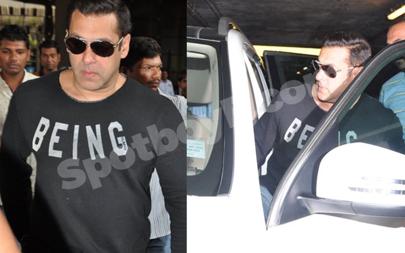 All His Bags Are Packed Salman Khan Returns To Mumbai