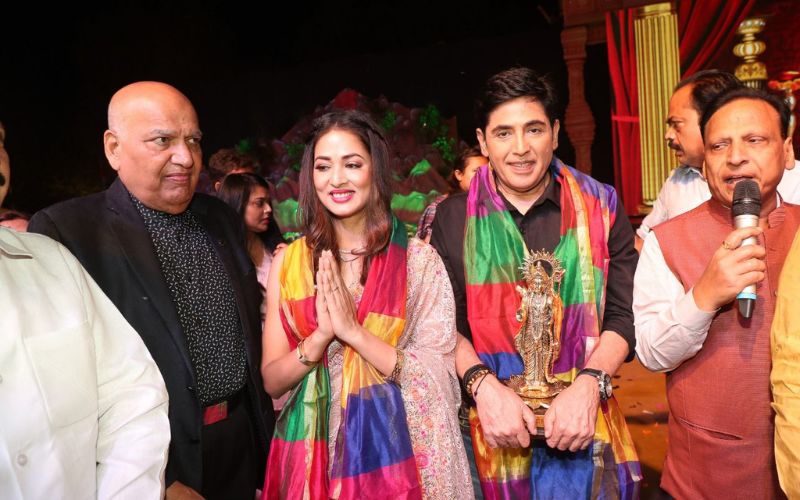 Bhabiji Ghar Par Hai: Aasif Sheikh And  Vidisha Srivastava, attend Delhi’s famous ‘Luv-Kush Ramlila’ at Lal Quila