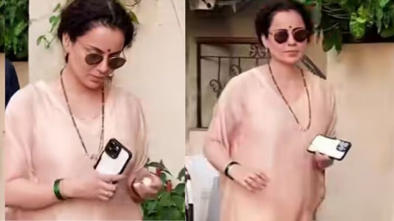 Kangana Ranaut Breaks Silence On Secret Wedding Buzz After Mangalsutra Sindoor Viral Appearance In Mumbai