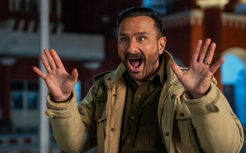 Saif Ali Khan Has A Gala Time On Kartavya Sets; Fun BTS Photos With Cast Go Viral Online