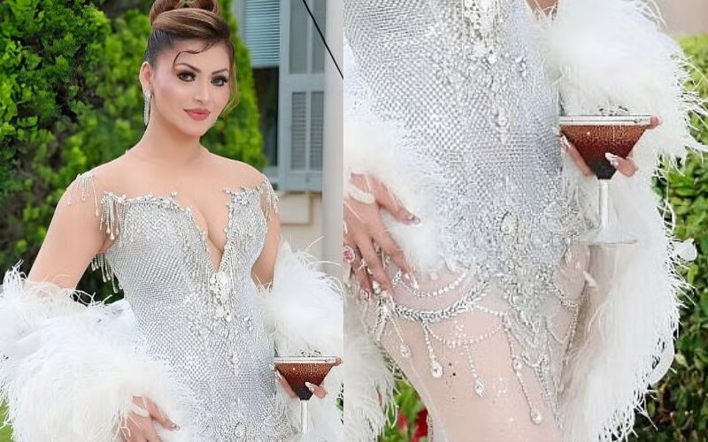 Urvashi Rautela Stuns Cannes 2026 With Rs 55 Lakh Espresso Martini Bag, Sparks Buzz With Bold Fashion Statement