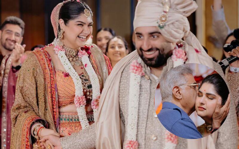 Anshula Kapoor’s Emotional Bridal Entry With Dad Boney And Brother Arjun Leaves Internet Teary; Viral Video Wins Hearts