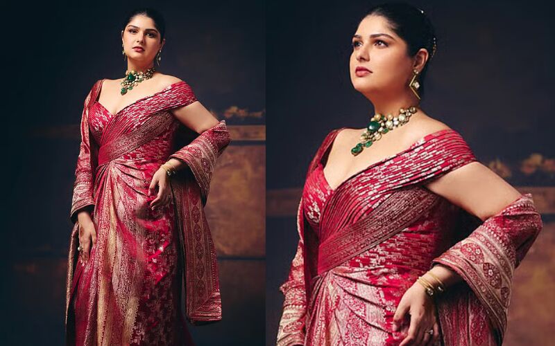 Newlywed Anshula Kapoor Turns Heads In Sindoor-Red Saree At Wedding Reception, Says She's 'Celebrating This New Chapter'