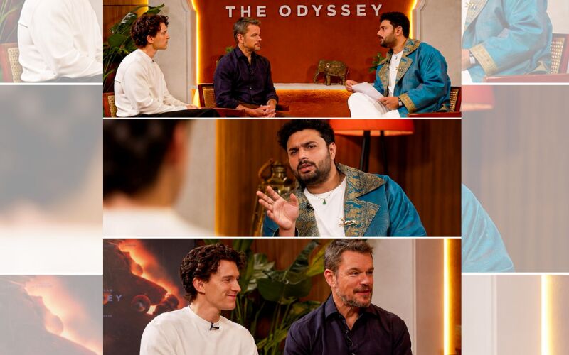 Tom Holland And Matt Damon Join Prakhar Gupta's Podcast As The Odyssey Arrives In India Ahead Of Release