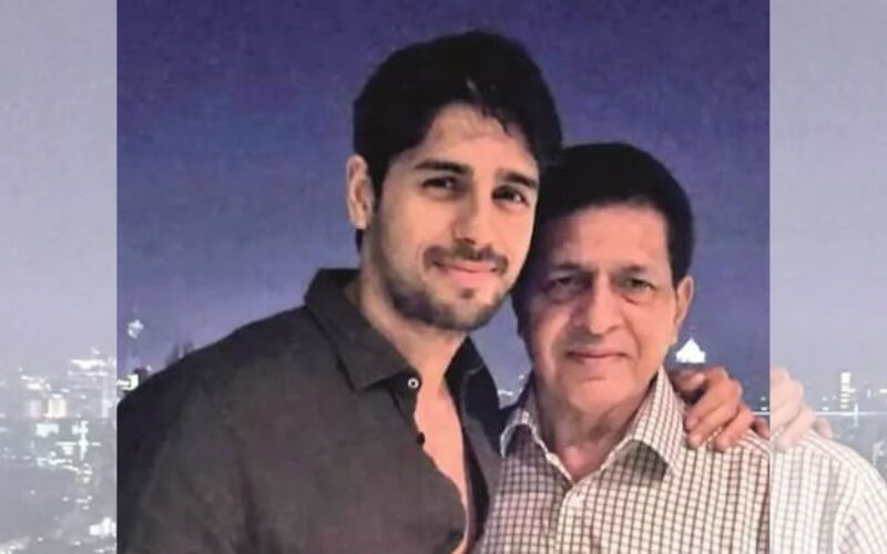 Sidharth Malhotra’s Father Sunil Malhotra Passes Away; Actor Pens Emotional Note, “You Left Us Peacefully”