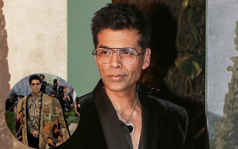 Karan Johar Pays Tribute To Raja Ravi Varma At Met Gala 2026 Debut With 6-Foot Painted Coat