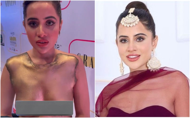 Uorfi Javed's Bold Breast Plate Outfit Sparks Intense Outrage; Netizens Demand Legal Action For ‘Corrupting Minds Of The Youth’-WATCH