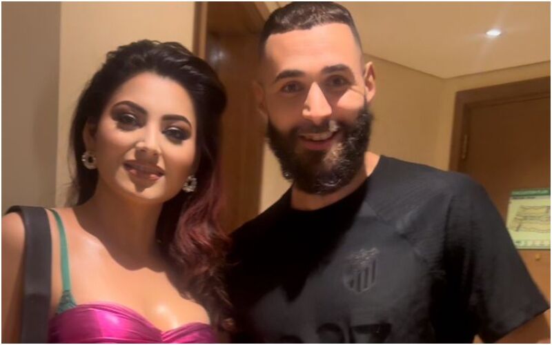 Urvashi Rautela SPOTTED With A 'Mystery Man' From Madrid Spain, Netizens Wonder If It's French Footballer Karim Benzema - SEE PIC