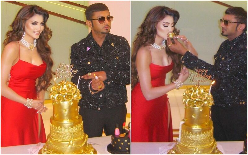 Urvashi Rautela Birthday: Honey Singh Gifts Rs 3 Crore 'Gold' Cake To The Diva On Her Special Day - SEE PICS
