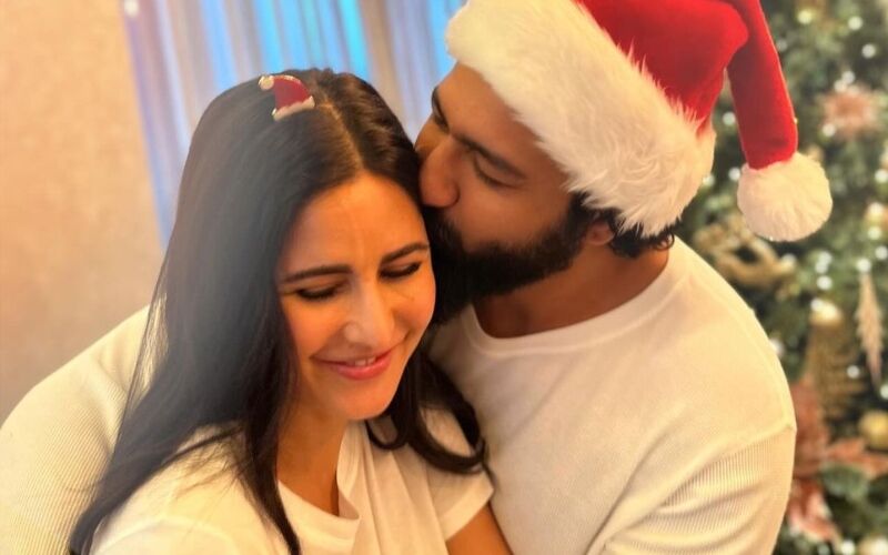 Vicky Kaushal Shares Loved-up Photo With Wife Katrina Kaif As They Celebrate Christmas With Their Friends- Take A Look