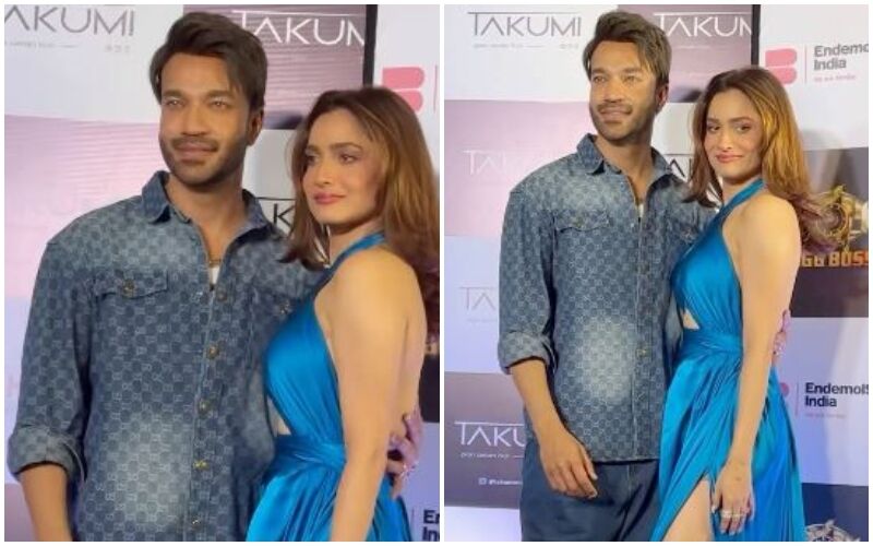Bigg Boss 17 Reunion Party: Ankita Lokhande-Vicky Jain Steal The Show Twining In Blue  - WATCH