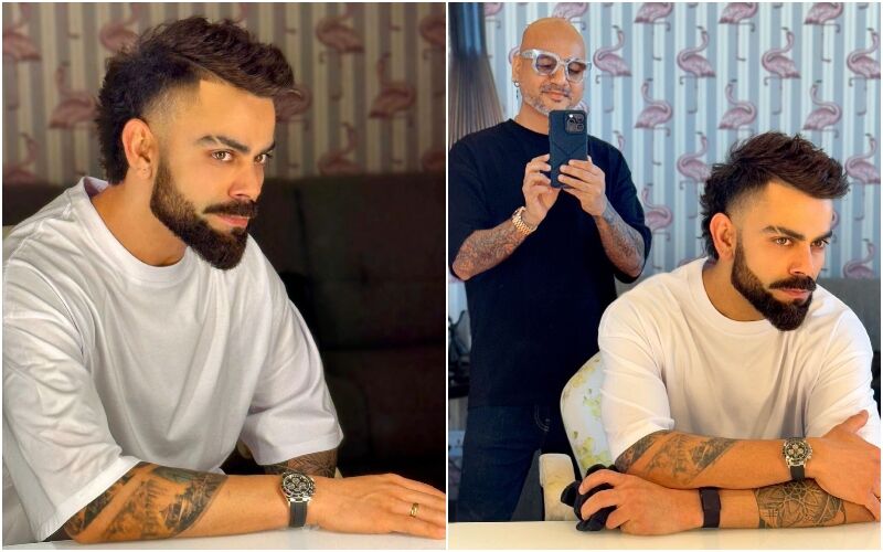 Virat Kohli Gets A Trendsetting Haircut From Celebrity Stylish Aalim Hakim Ahead Of IPL 2024, Netizens In Awe Of The Star Cricketer's New Look!