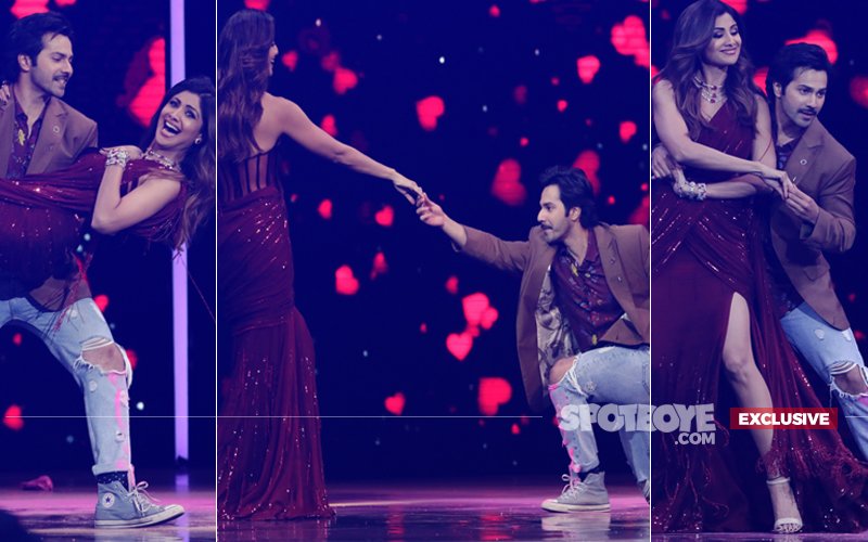 Don't Miss These 7 Pictures Of Varun Dhawan Wooing Shilpa Shetty