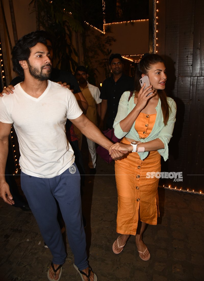 Varun Dhawan With Jacqueline Fernandes