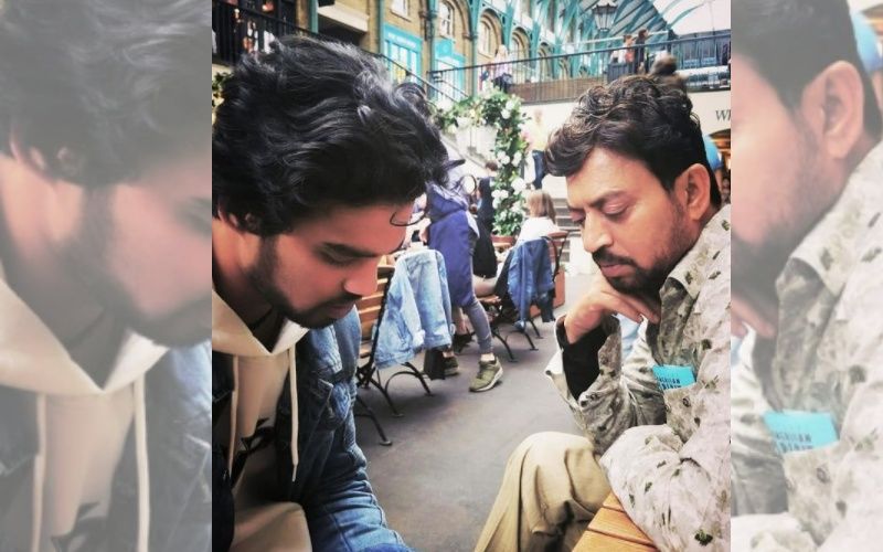 Irrfan Khan's Son Babil Shares A Throwback Picture Of His Late Father Cuddling A Puppy; What An Endearing Sight - PIC INSIDE